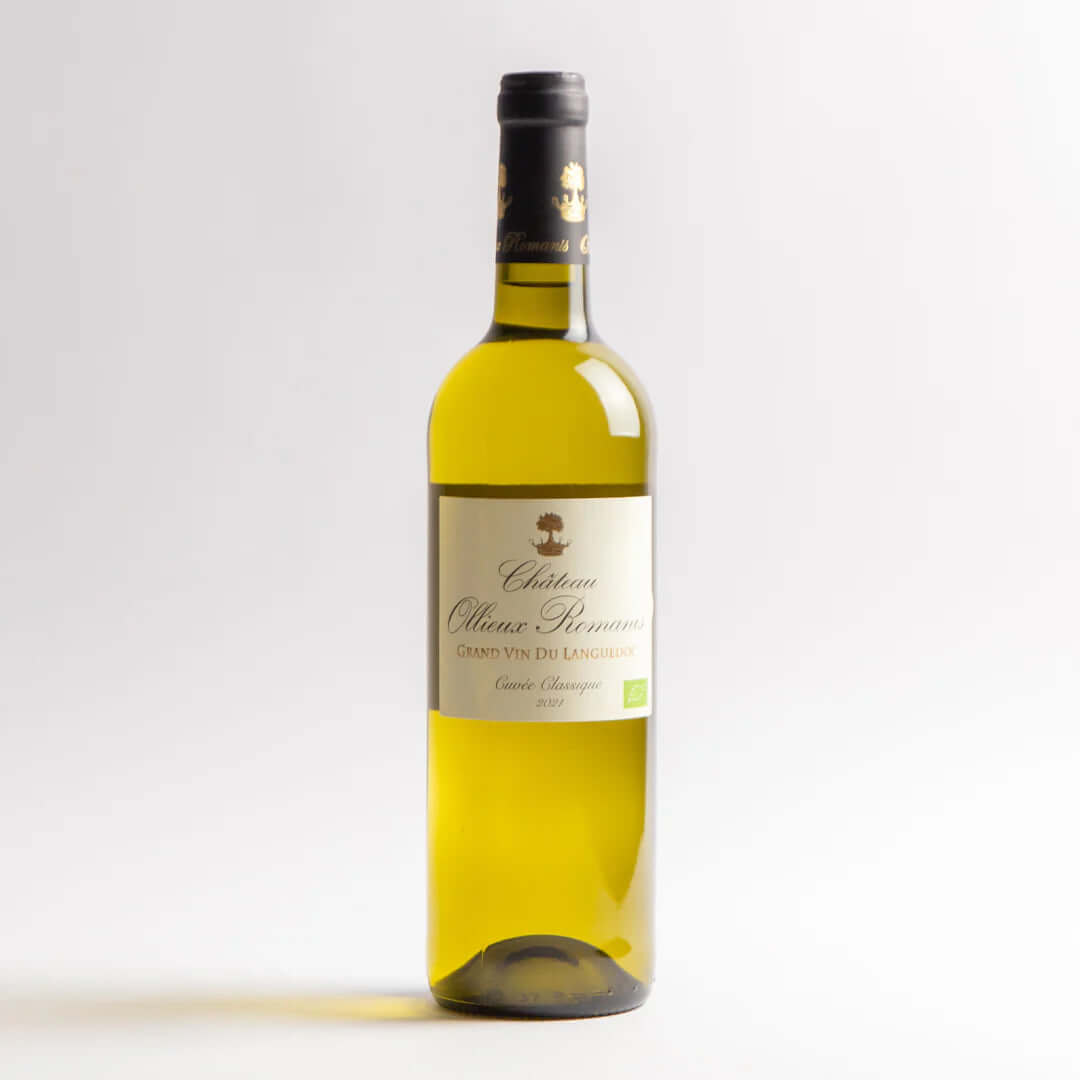 Corbières Blanc Cuvée Classique, Château Ollieux Romanis, Languedoc, France, 2022, Natural White Wine